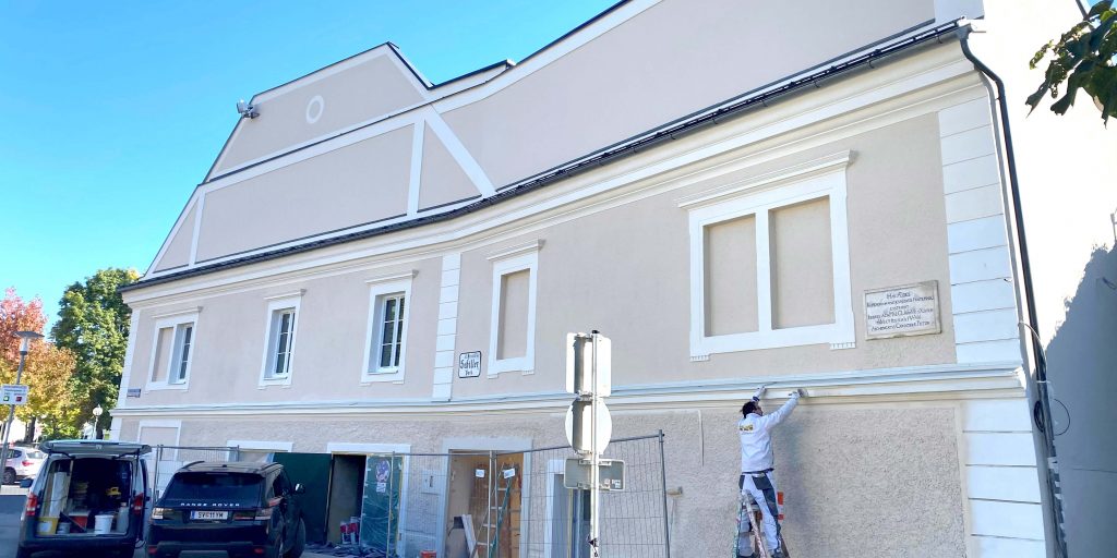 Fassadengestaltung in Klagenfurt