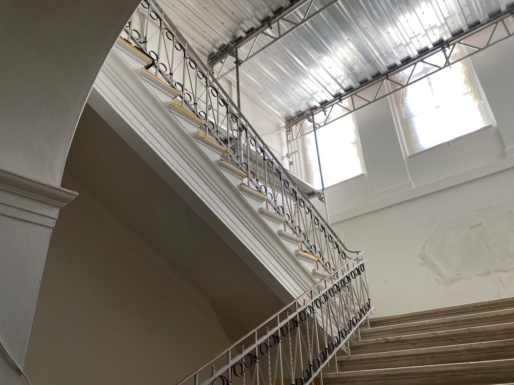 neuer Anstrich für das Rudolfinum