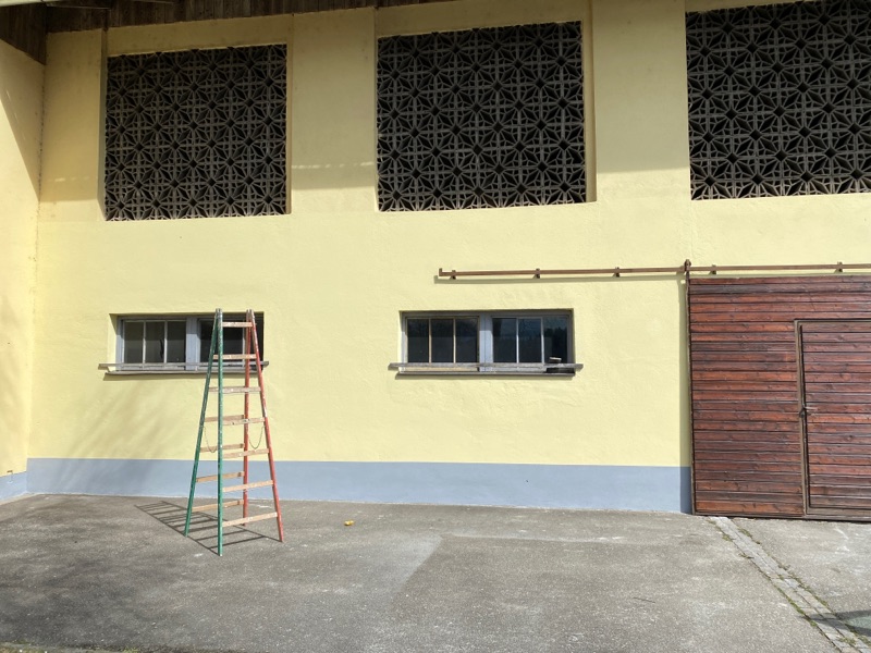Fassade in neuem Glanz